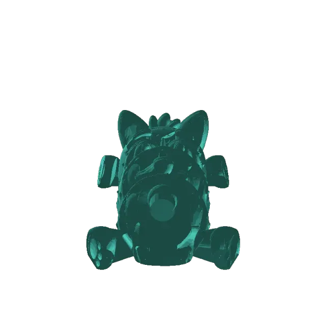 Articulated Corgi Dog STL & 3MF – Flexi Print-in-Place — Фото 7 из 9