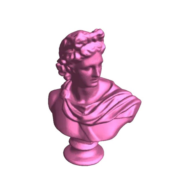 Apollo sculpture (generated by Revopoint POP) — Фото 4 из 4