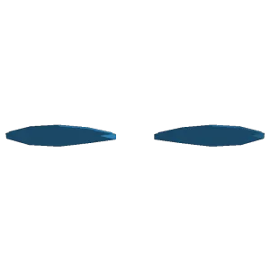 Superhero Mask Eyes – Separate 3D Printable Inserts