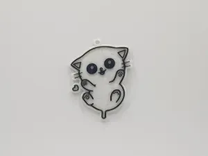 Cute Cat Keychain #1
