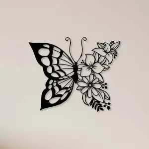 butterfly wall art