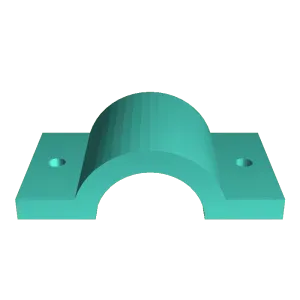 1/2 Clamp for pipe 28mm