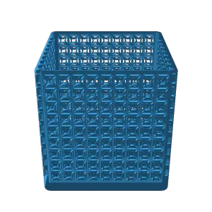 Lattice Pencil Holder Box with Lid V3D ID-199