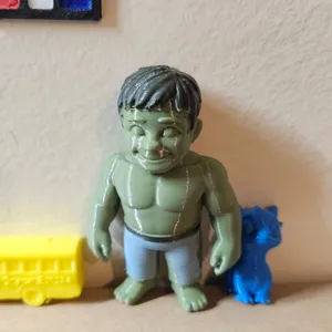 Little Human Green man