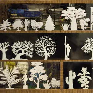 2D profile of trees #3