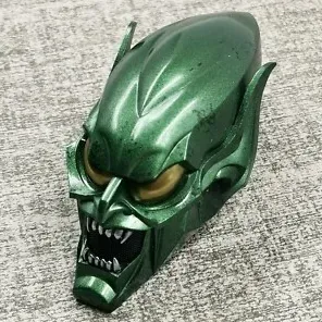 green goblin helmet figure