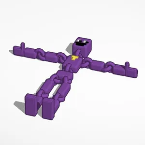 Ragdoll Purple Guy from FNAF (16 cm)