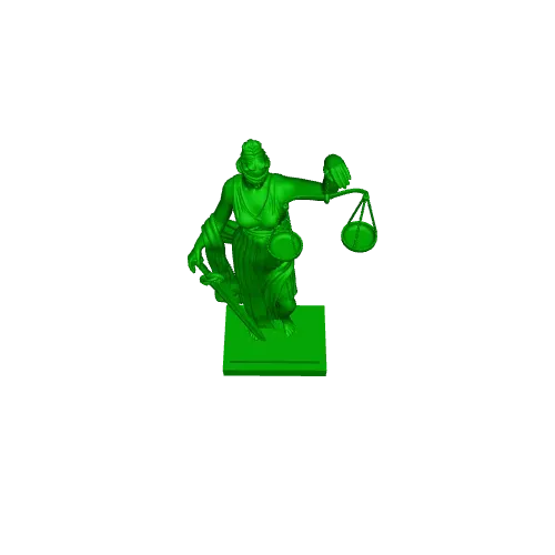 Lady Justice Sculpture — Image 3 of 3