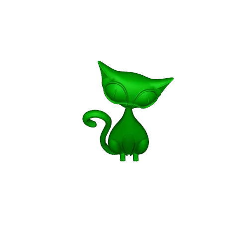 Funny Cat Figurine — Image 5 of 6