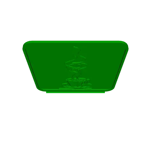 Minimalist Coffee Decor Frame – 3D Printed Coffee Cup Art with — Image 8 of 8