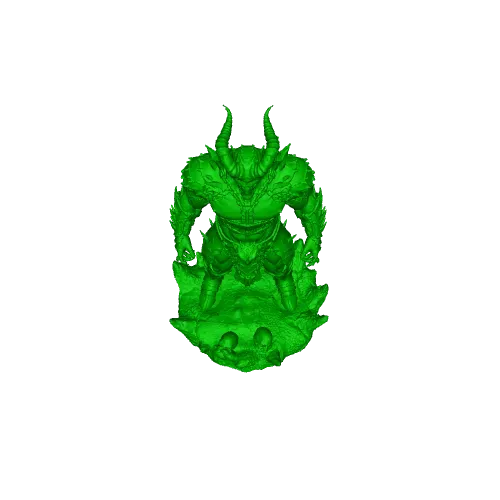 Infernal Guardian D&D tabletop miniature — Image 2 of 2