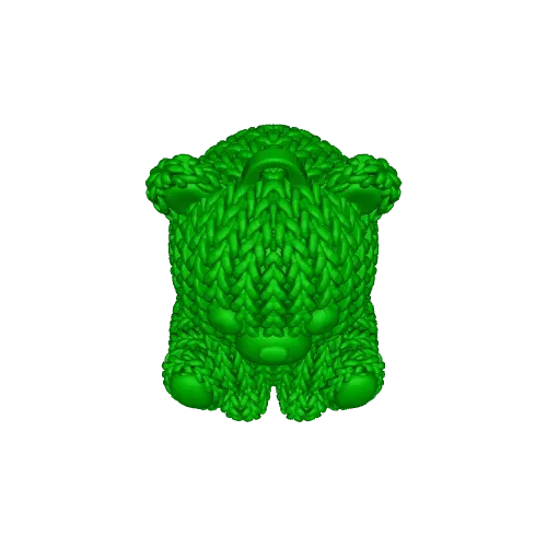 Knitted Teddy Bear — Фото 5 из 5