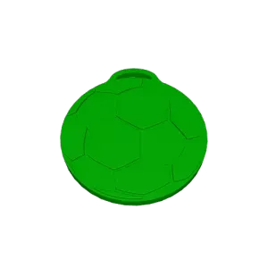 Llavero de Pelota de Fútbol