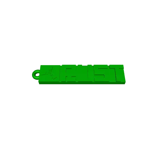 Rust the survival videogame keychain — Фото 4 из 4