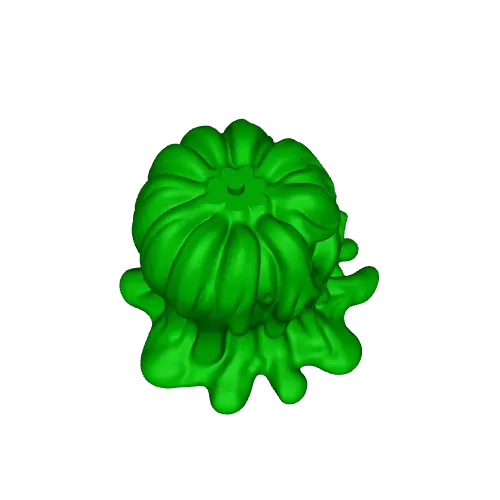 ANGRY MELTING PUMPKIN (MULTIPART) / HALLOWEENDECOR — Image 5 of 7