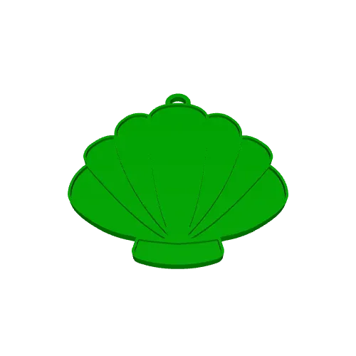 Shell - Keychain v1 (3 sizes) — Фото 4 из 6