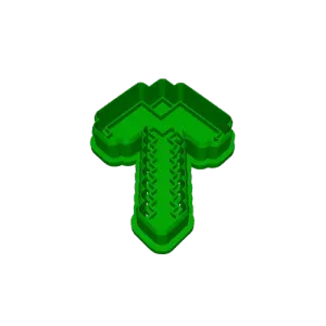 Minecraft Pickaxe Cookie Cutter - Cortante Pico