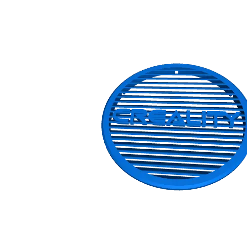 K1, K1C and K1MAX side Fan cover with Logo — Фото 4 из 4