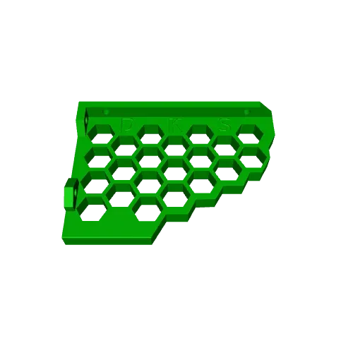 Heavy Duty Shelf Riser and Bracket - Hexagon Tech Style — Image 7 of 7