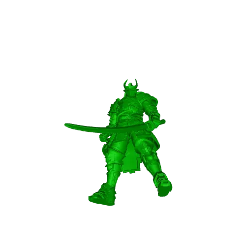 Samurai Warrior Figurine — Image 7 of 7