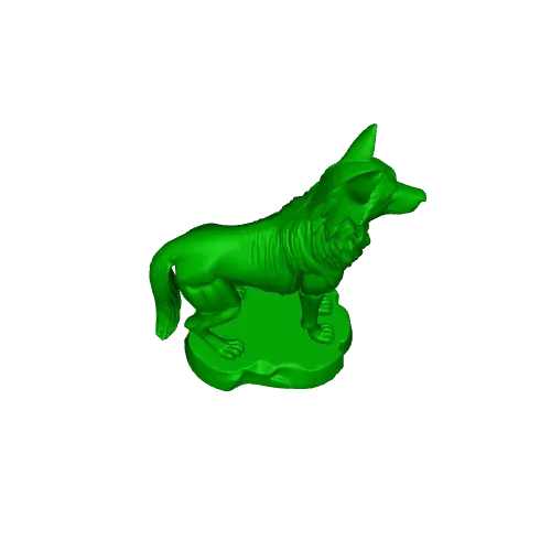 Wolf Statue — Image 3 of 3