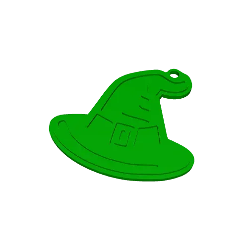 Witch Hat Keychain — Image 3 of 3