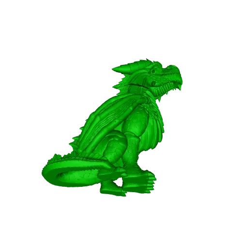 Majestic Fantasy Dragon | High-Detail 3D Model — Image 4 of 5