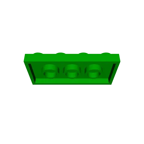Lego Compatible 2x4 Plate — Image 3 of 3