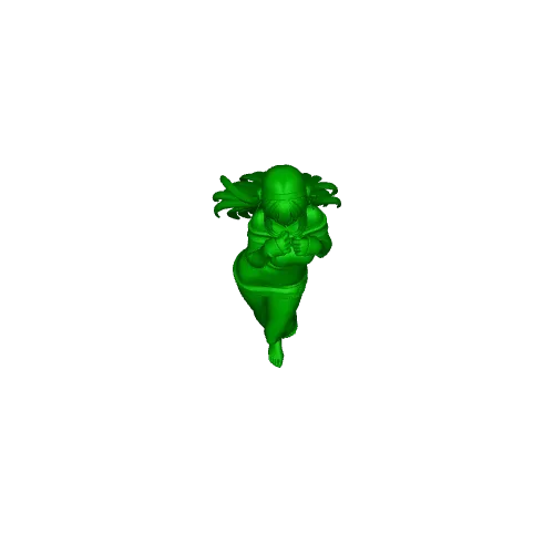 Anime Girl Figurine Manga Collectible 3D Printable — Фото 4 из 4