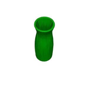 Ribbed Flower Vase | Minimalist Modern Home Decor