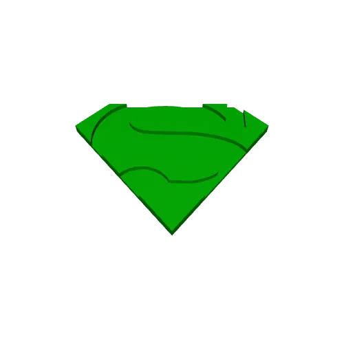 Superman Logo Fridge Magnet - Multipart, no CFS needed — Image 8 of 8
