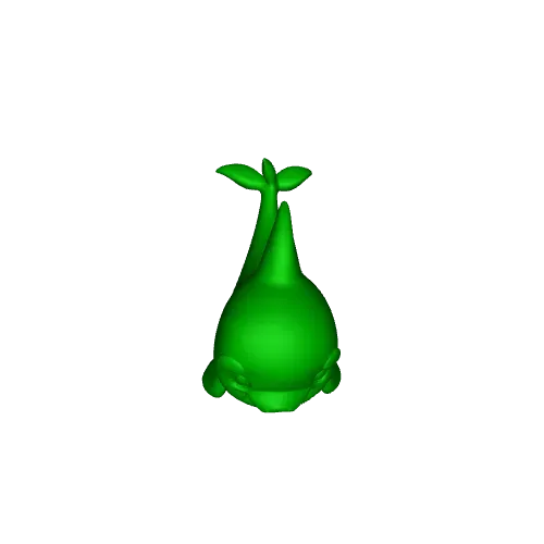Cute Whale Figurine Chibi Animal 3D Printable — Фото 4 из 4