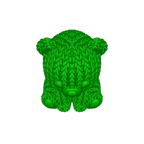 Knitted Teddy Bear — Фото 4 из 5