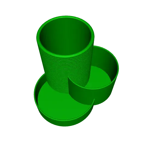 Office Organizer "Three Cups" – Ribbed Desk Storage — Фото 4 из 4