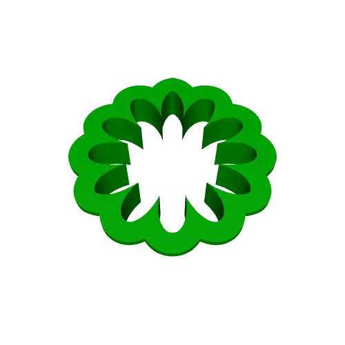 Flower Cookie Cutters Set Of 5 — Image 2 of 6