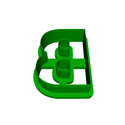 Letter Cookie Cutters A-M - 2 Inch Size — Image 5 of 9