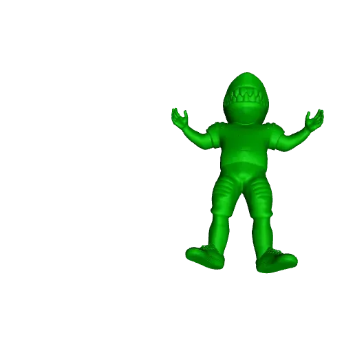 NCAA - Tony the Landshark - Ole Miss Rebels - 3d Print — Image 8 of 8