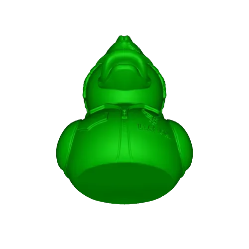 Rubber Duck - United States Air Force Statue - 3D Print — Фото 5 из 5