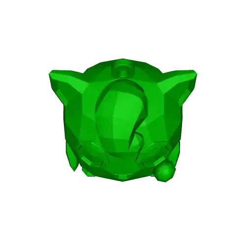 Low Poly Jigglypuff Keychain | #11 — Image 2 of 2