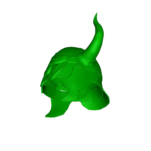 Horned Helm Wearable Helmet STL – Viking 3D Printable Model — Фото 7 из 8