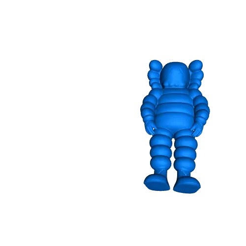 KAWS WHAT PARTY KAWS Chum Vinyl Figure - 3D Print Model — Image 2 of 2