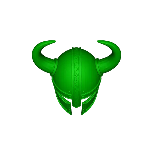 Viking Horned Helmet – 3D Print STL File — Фото 5 из 5