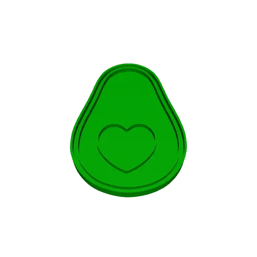 CORTANTES + ESTAMPAS AGUACATE - PALTA / AVOCADO CUTTERS — Image 7 of 7