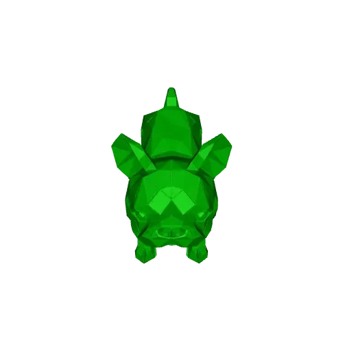 Geometric FRENCH BULLDOG Figurine — Image 7 of 8