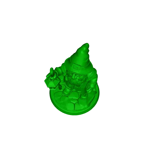 4515 Fairy Tale Gnome – Color Full-Body Figurine STL DND — Image 3 of 3