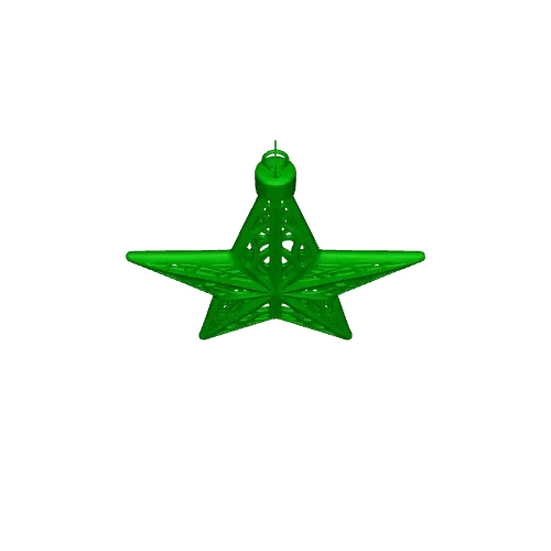 Christmas Voronoi Star Ornaments — Фото 2 из 2