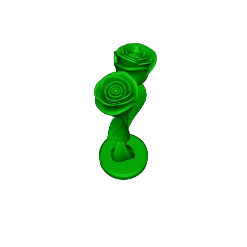 DOUBLE ROSE SCULPTURES / VALENTINES GIFT — Фото 6 из 7