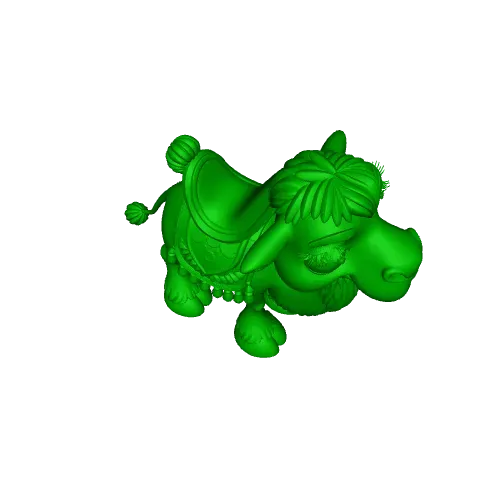 Cute Camel Figurine Chibi Animal 3D Printable — Image 4 of 4