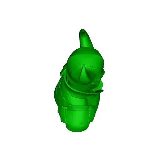 Demon Head Statue – Clean Minimalist Design — Image 3 of 3