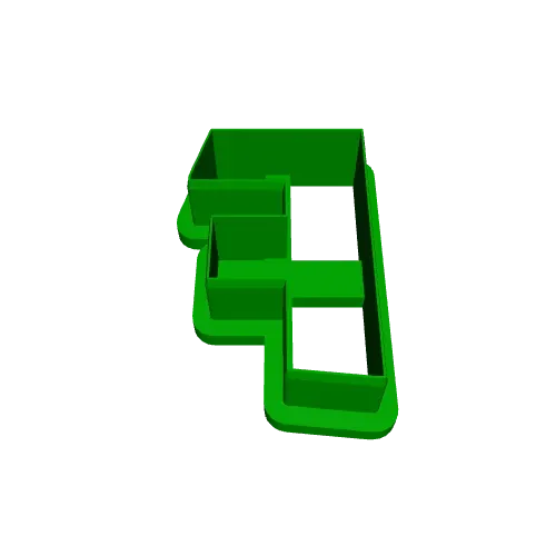 Letter Cookie Cutters A-M - 2 Inch Size — Image 9 of 9